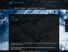 Tablet Screenshot of pioneeragencies.biz